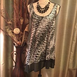 Gorgeous Asymmetrical Dress Top